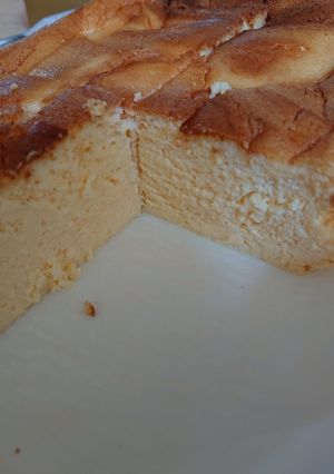 スフレチーズケーキ-レシピのメイン写真