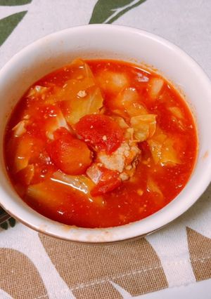 ミートボールとキャベツのトマト煮-レシピのメイン写真