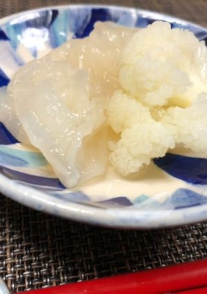 白きくらげとカリフラワーのピクルス-レシピのメイン写真