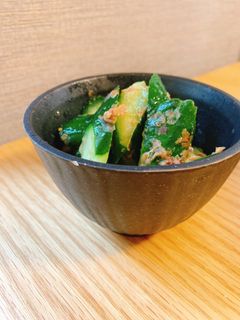 定番だけど美味しい梅きゅうり-レシピのメイン写真