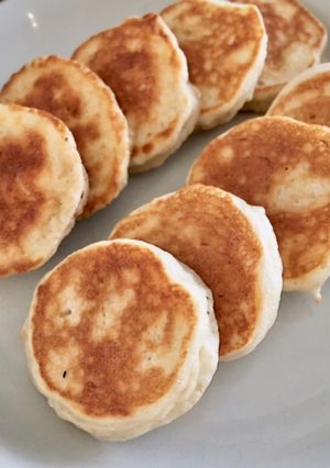 【洗い物ゼロ】ひとくちバナナパンケーキ-レシピのメイン写真