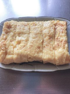 シンプル厚焼き玉子-レシピのメイン写真