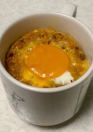 鶏そぼろの月見茶碗蒸し-レシピのメイン写真