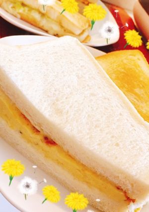 ふんわりたまごサンド-レシピのメイン写真