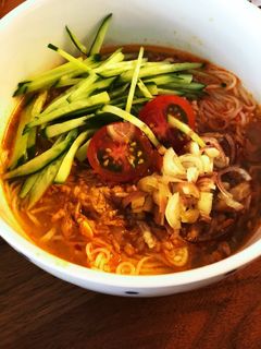 アレンジそうめん-レシピのメイン写真