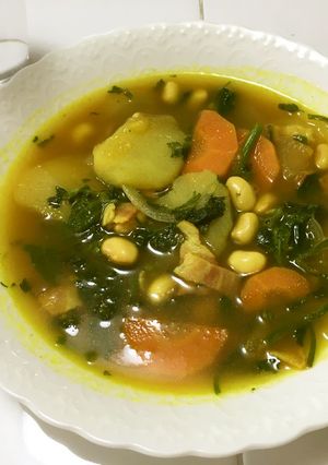 スープカレーで冷蔵庫整理-レシピのメイン写真