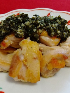 チキンソテーのレモンパセリソース添え-レシピのメイン写真