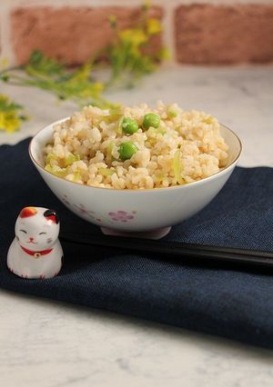 簡単！豆ごはん☆スナップエンドウ-レシピのメイン写真
