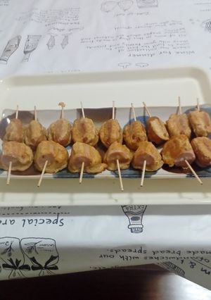 全粒粉を使ったアメリカンドッグ｡チビ編｡-レシピのメイン写真