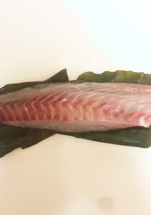 てまひま★鯛の昆布しめ-レシピのメイン写真