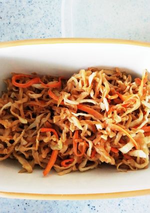 超絶簡単!切り干し大根の炒め物-レシピのメイン写真