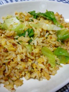 卵レタス炒飯-レシピのメイン写真