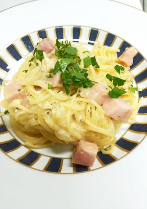 ゴロっとベーコンのカルボナーラ-レシピのメイン写真