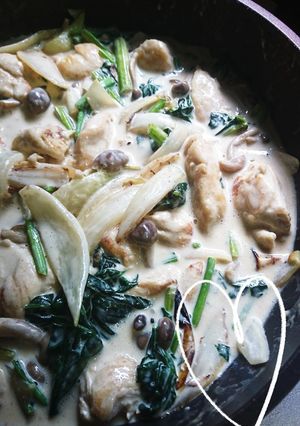 ☆ささみとほうれん草のクリーム煮☆-レシピのメイン写真