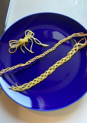 茹でパスタで作る！食べるデコレーション✨-レシピのメイン写真