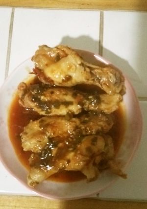 手羽元の中華風ピリ辛オイスターソース煮込-レシピのメイン写真