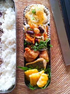 息子弁当✨唐揚げ…その3-レシピのメイン写真