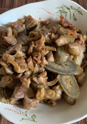 お酢でさっぱり鶏肉とごぼう煮-レシピのメイン写真