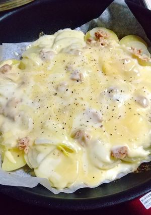 ワンパン♪ポテトチーズ焼き-レシピのメイン写真