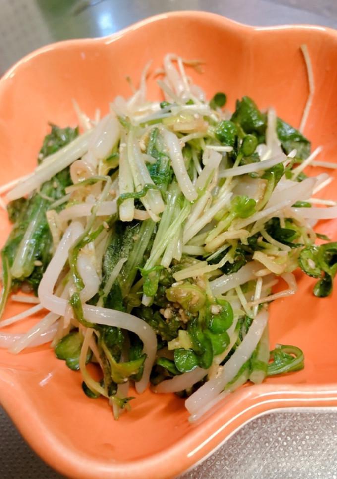 緑野菜ともやしのピリ辛和え-レシピのメイン写真