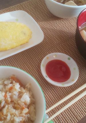 ミニフライパンで超簡単ミニオムレツ-レシピのメイン写真