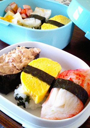 おにぎり寿司弁当！-レシピのメイン写真