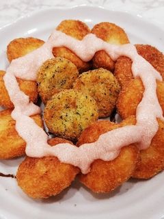 簡単!長芋そのままコロッケ ~明太マヨ~-レシピのメイン写真