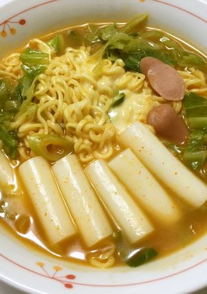 チーズラッポッキ（ラーメン+トッポッキ）-レシピのメイン写真