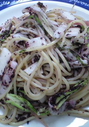 ☆オクラとやまいものしそ風味パスタ☆-レシピのメイン写真