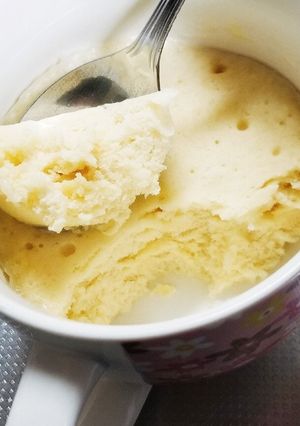 レンジdeふわふわマグカップケーキ-レシピのメイン写真