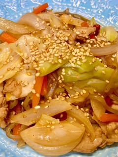 糸こんにゃくでチャプチェ風炒め-レシピのメイン写真