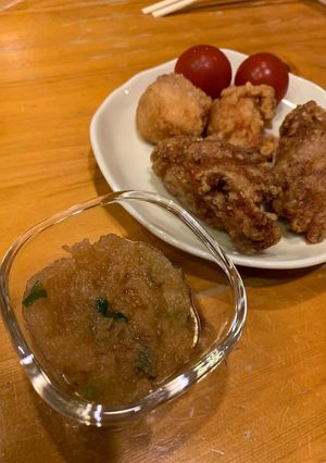 唐揚げに　大根おろしたれ-レシピのメイン写真