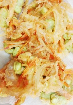そら豆と野菜のかきあげ-レシピのメイン写真