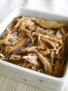 干し椎茸ときのこの煮物-レシピのメイン写真
