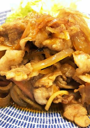 シャア専用赤い生姜焼き　生姜ざんまい-レシピのメイン写真