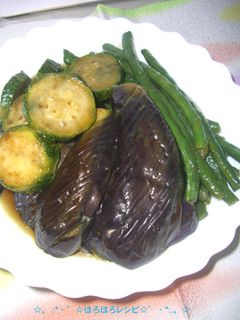★夏野菜の揚げびたし★-レシピのメイン写真