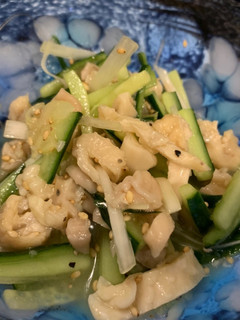 おうちおつまみ万歳!鶏皮のだし酢和え-レシピのメイン写真