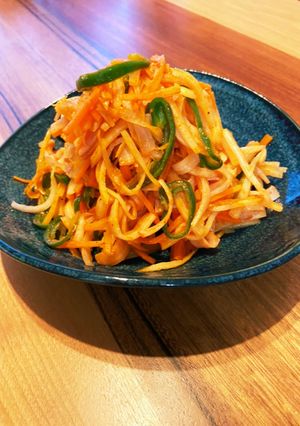 大根皮のナポリタン風-レシピのメイン写真