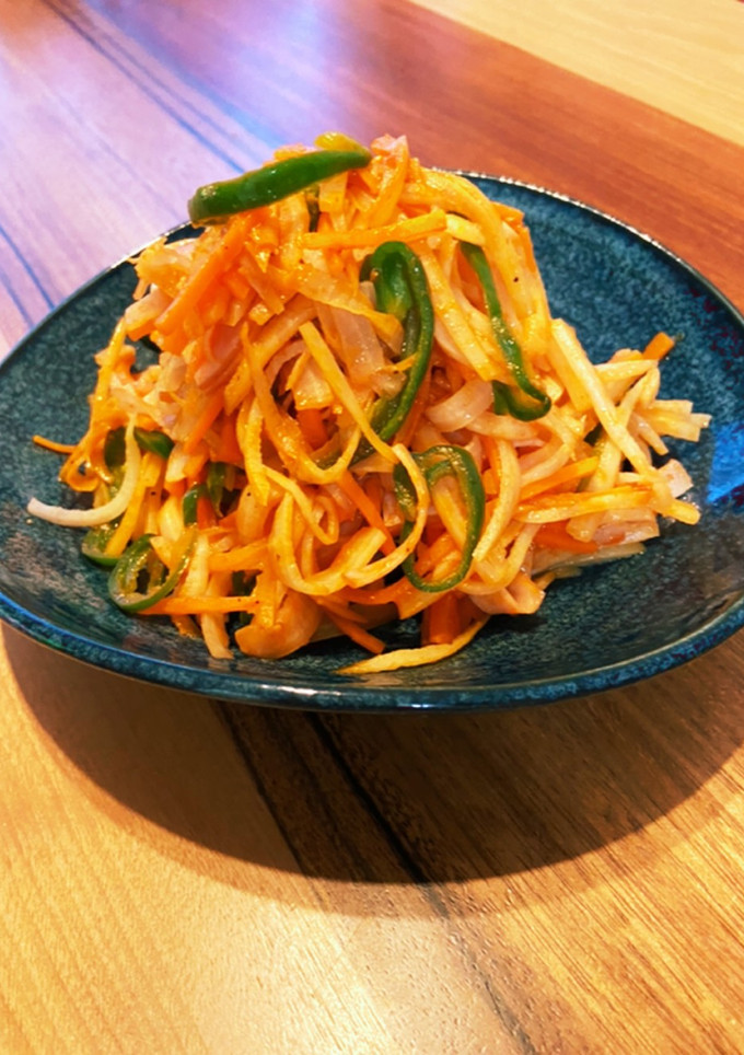 大根皮のナポリタン風-レシピのメイン写真