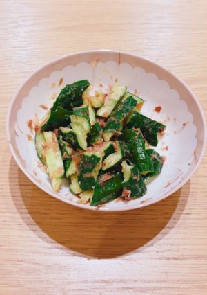 おつまみに！梅きゅう-レシピのメイン写真