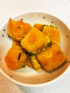 ホクホクの粉吹きかぼちゃ 煮付け-レシピのメイン写真