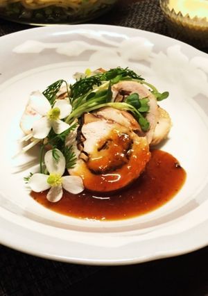 ヘルシー鶏胸肉のガランティーヌ-レシピのメイン写真