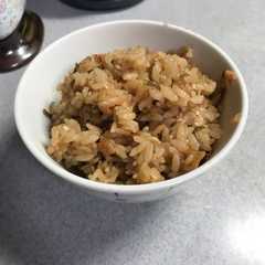 รูปของ 塩昆布と桜えびの炊き込みご飯
