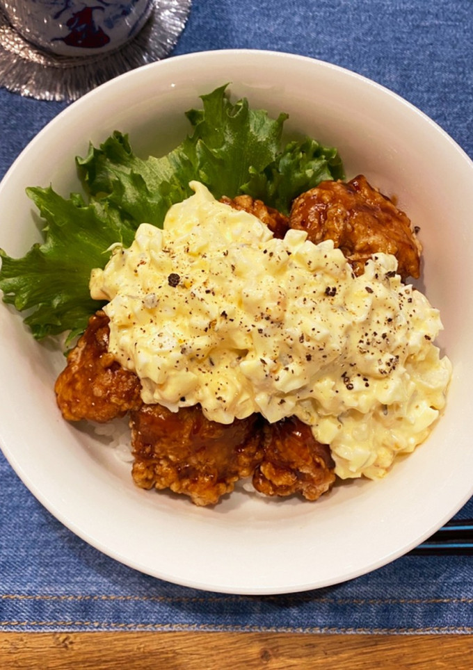 ♡からあげ照り焼きタルタルソース丼♡-レシピのメイン写真