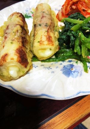 チーズ入り♪ちくわの磯辺揚げ　-レシピのメイン写真
