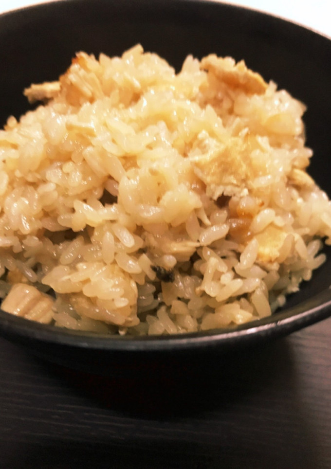モチモチ　鶏肉ときのこの炊き込みご飯-レシピのメイン写真