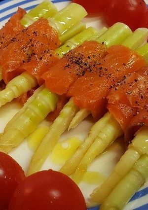 根曲がり竹de☆カルパッチョ☆その②-レシピのメイン写真