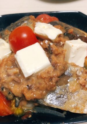 おつまみ☆サバの味噌煮缶でクリームチーズ-レシピのメイン写真