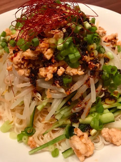 ピリ辛!中華風肉そぼろ素麺-レシピのメイン写真