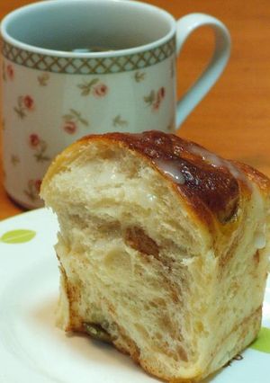 パウンド型のミニ食パン@シナモンロール-レシピのメイン写真